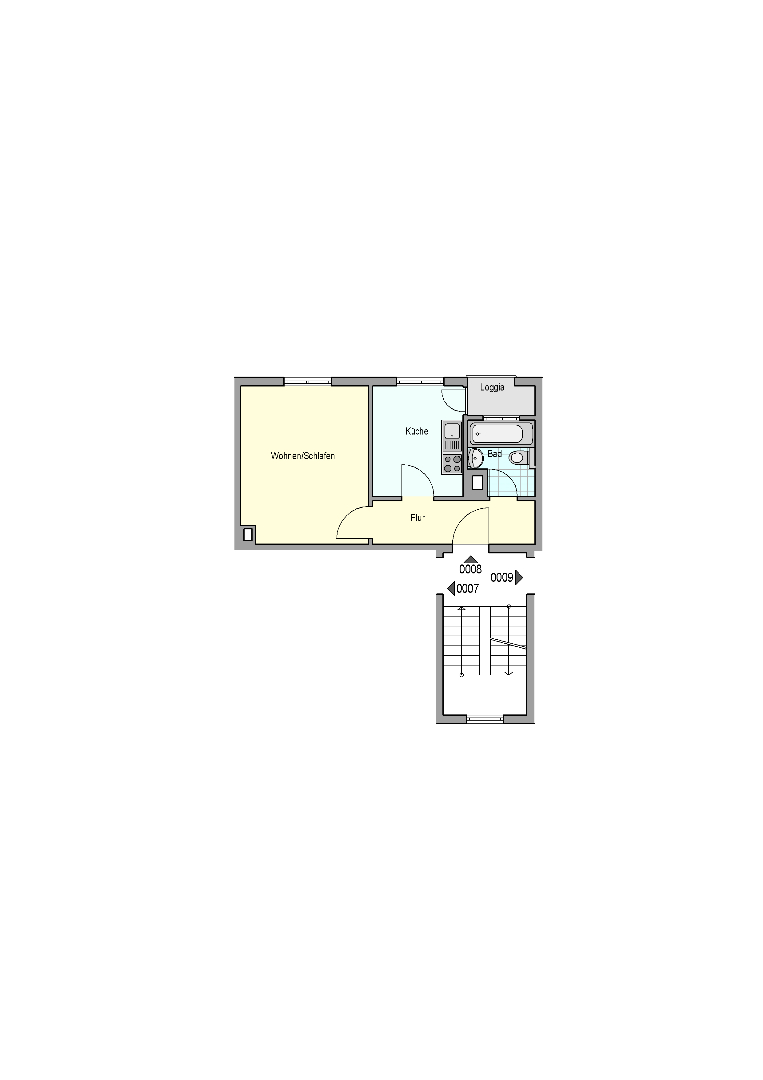 Großzügige 1-Zimmer-Wohnung perfekt für Alleinstehende! - Foto 5