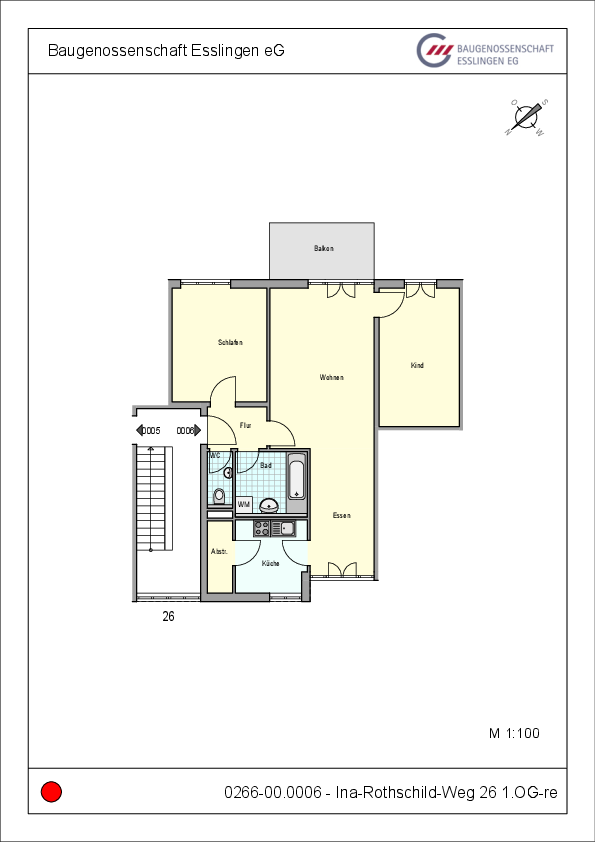 Helle 3-Zimmerwohnung mit Balkon in ruhiger Lage! - Photo 3