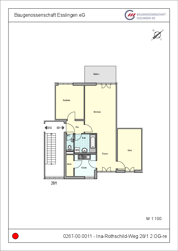 Geräumige 3-Zimmer-Wohnung mit Balkon in familienfreundlicher Lage! - Photo 3