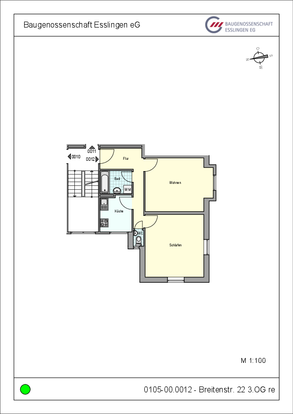 Zentrale 2-Zimmer-Wohnung für Alleinstehende! - Photo 4