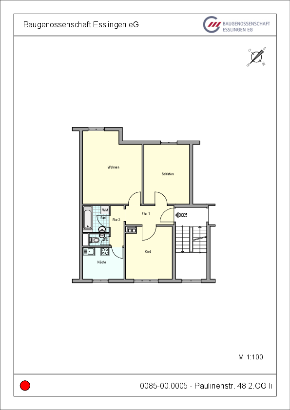 Schöne 3-Zimmer-Wohnung in guter Lage! - Photo 1