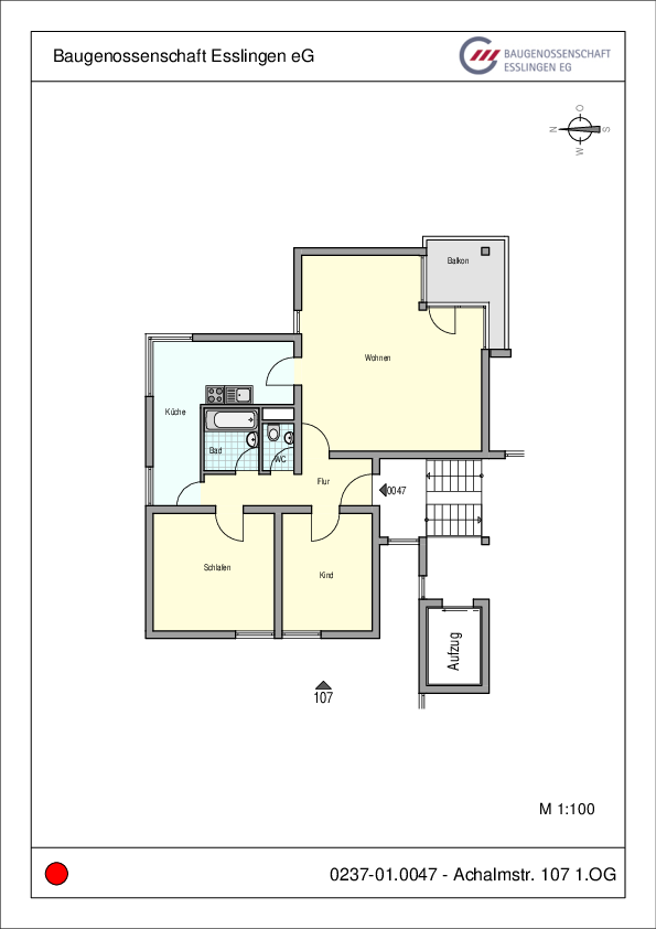 Attraktive 3-Zimmer-Wohnung mit Balkon - Photo 5