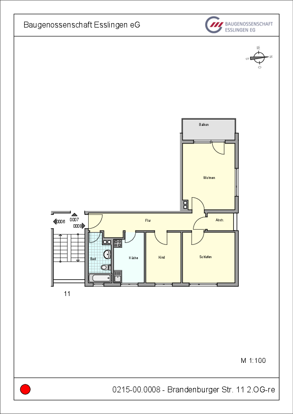 Einladende 3-Zimmer Wohnung mit Balkon! - OHNE Stellplatz - Foto 5